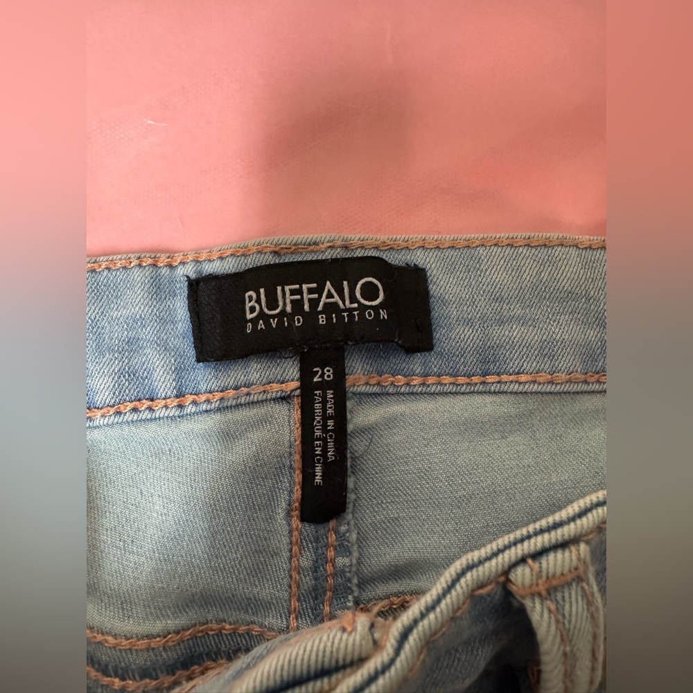 Buffalo By David Bitton Soul Jeans Mid Rise Straight Leg 28 - Picture 6 of 7